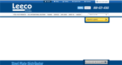 Desktop Screenshot of leecosteel.com
